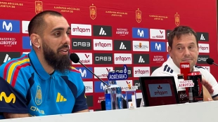 Borja Iglesias: emociones y expectativas antes del partido ante Irak