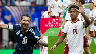 El camino divergente de España y Argentina en el Mundial según el ranking FIFA