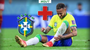 Neymar, en duda para el Mundial 2026 tras lesión en Brasil