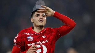 Fernández-Pardo, la revelación del Lille: velocidad, desmarques y gol