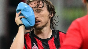 Modric, operado con éxito del pómulo y se pierde el final de temporada