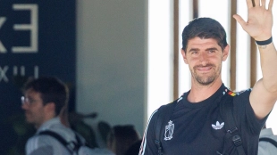 Courtois se replantea su futuro en la selección belga tras ser apartado del grupo de WhatsApp