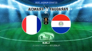 Paraguay vs Francia: Duelo de titanes en los octavos de final