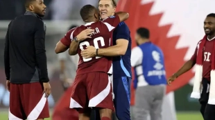 Julen Lopetegui al frente de la selección de Catar para el Mundial