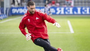 Luca Zidane vuelve a los entrenamientos con máscara y apunta al Mundial con Argelia