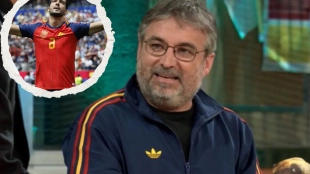 Jordi Évole, testigo privilegiado del gol de la victoria de España en la Copa del Mundo