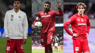 Palabras de aliento del capitán de Toluca a Marcel Ruiz y Everardo López