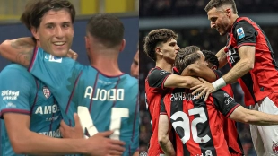 Santiago Giménez brilla y su futuro en duda tras empate del AC Milan ante el Cagliari