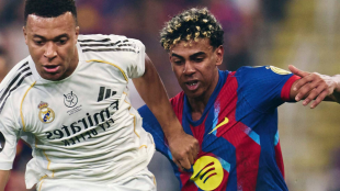 Mbappé y Lamine Yamal, los nuevos referentes en marcas y dibujos en el fútbol mundial