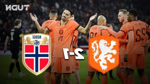 Países Bajos sigue invicto y vence a Noruega en un emocionante amistoso