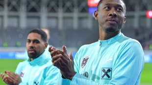 David Alaba debutará en la Copa del Mundo con Austria