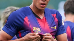 Hamza Abdelkarim, la joya egipcia que brilla en el Juvenil A del Barcelona